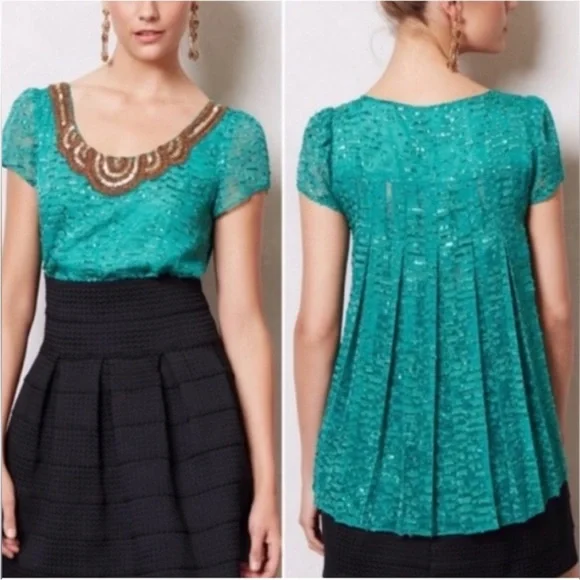 Anthropologie Carcanet Blouse by Sachin + Babi - Picture 3 of 7